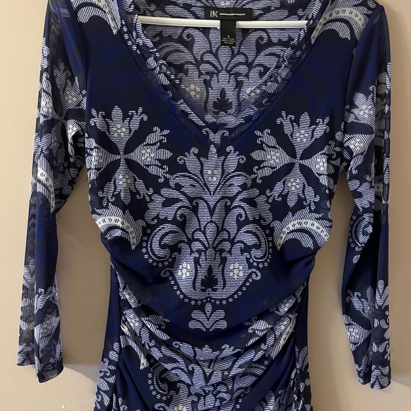 I.N.C. International Concept woman’s long sleeve blouse - Picture 1 of 11